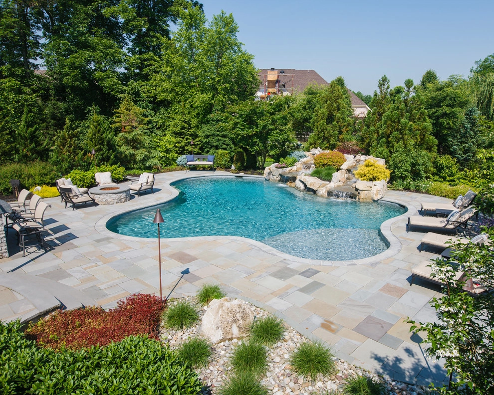 Moorestown Pool & Landscape by Beechwood Landscape Architecture And Construction - Photo 11