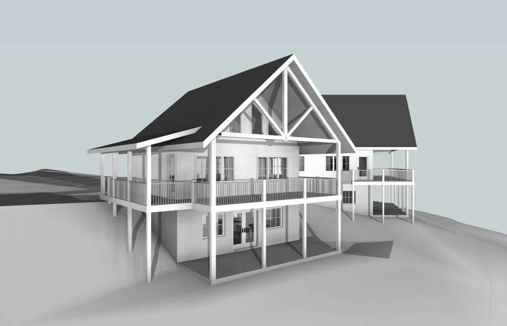 Hillside Residence, Garage, and Visitor Cottage by Solv Designs - Photo 3