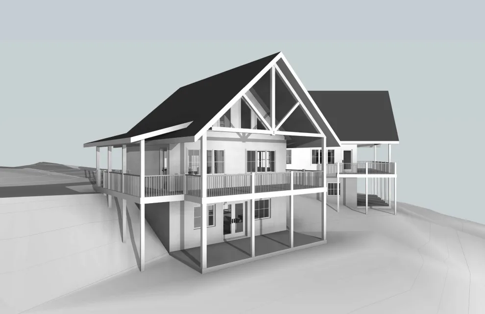 Hillside Residence, Garage, and Visitor Cottage by Solv Designs - Photo 4