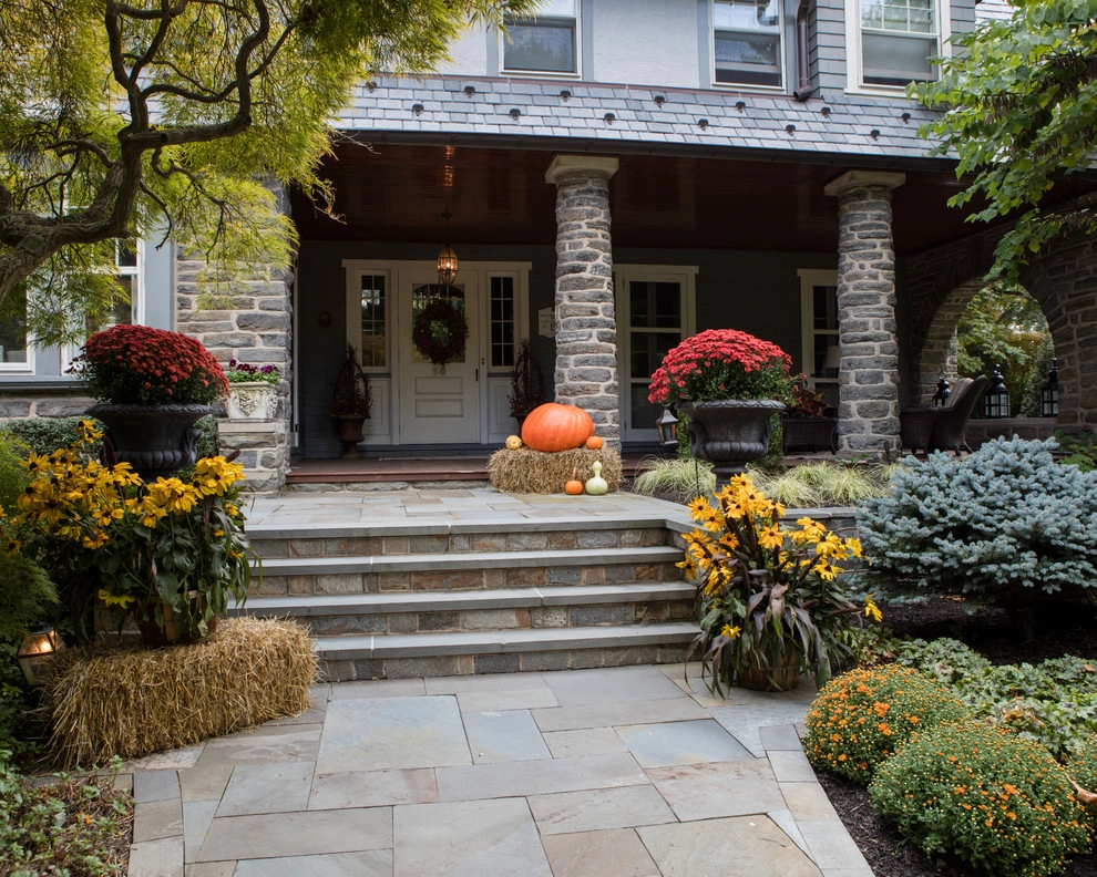 Moorestown Entryway by Beechwood Landscape Architecture And Construction - Photo 11