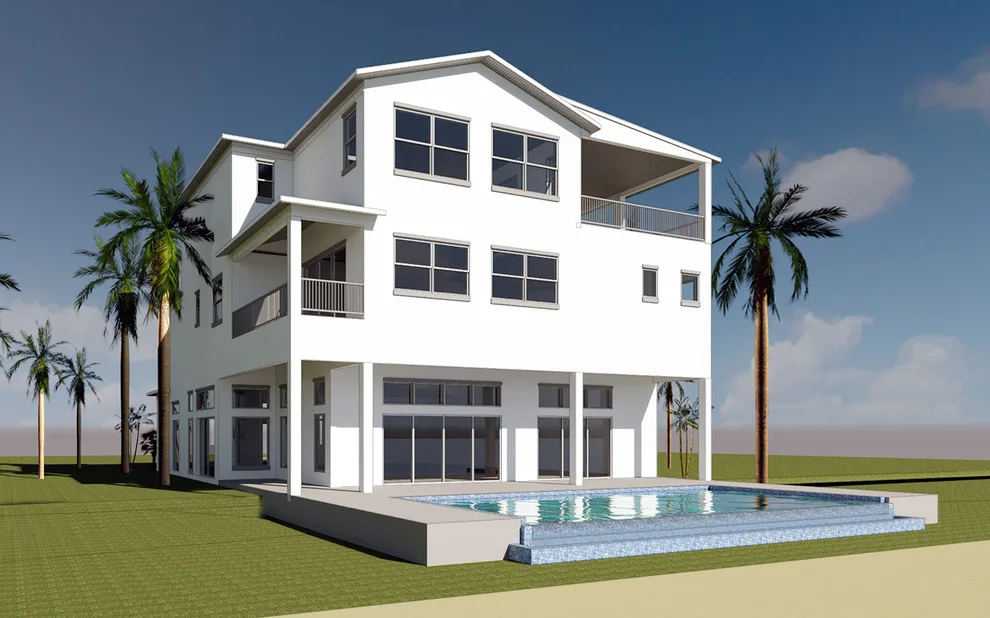 Oceanfront Home in Satellite Beach by Jeffrey K. Joseph Residential Design LLC - Photo 9