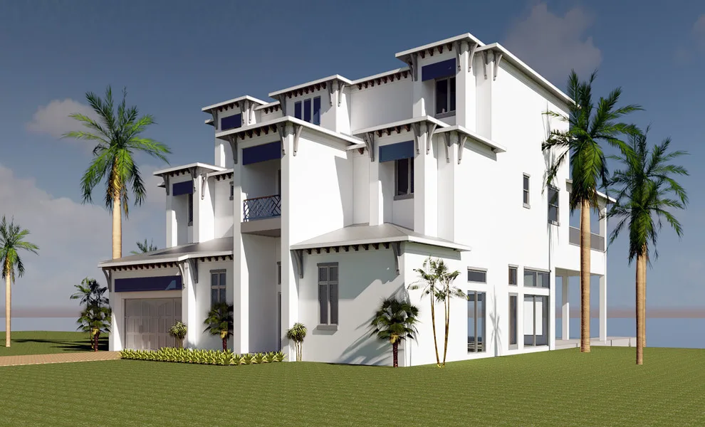 Oceanfront Home in Satellite Beach by Jeffrey K. Joseph Residential Design LLC - Photo 12