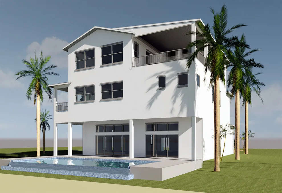 Oceanfront Home in Satellite Beach by Jeffrey K. Joseph Residential Design LLC - Photo 15