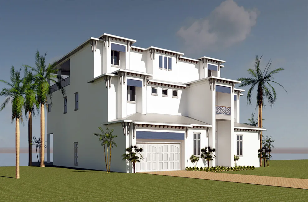 Oceanfront Home in Satellite Beach by Jeffrey K. Joseph Residential Design LLC - Photo 6