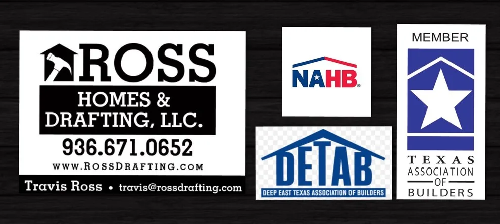 Nacogdoches Lake Residential Design and Framing by Ross Homes & Drafting LLC - Photo 14