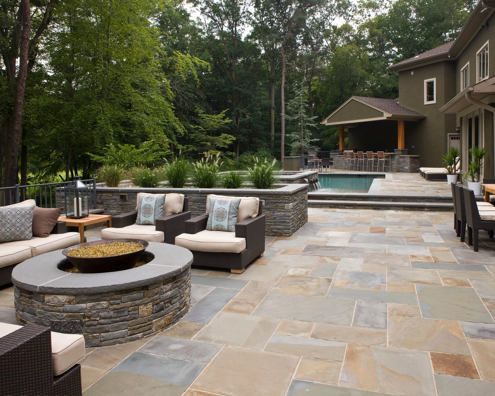 Outdoor Entertainment by Beechwood Landscape Architecture And Construction - Photo 15