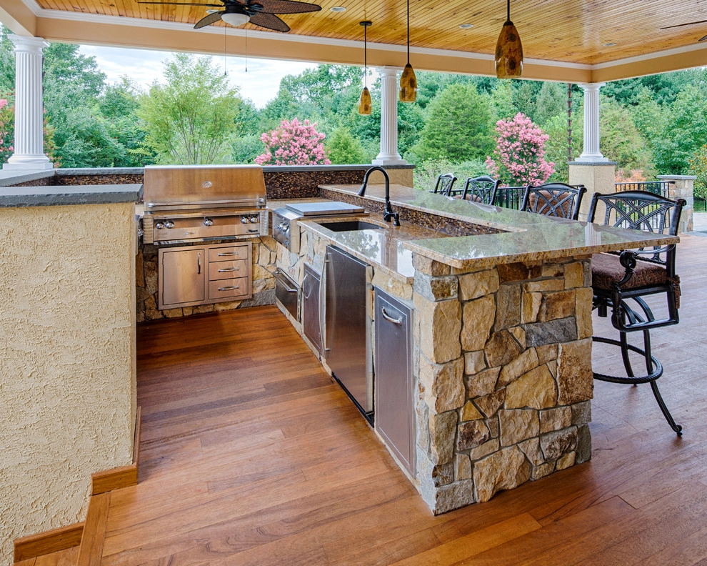 Outdoor Entertainment by Beechwood Landscape Architecture And Construction - Photo 2