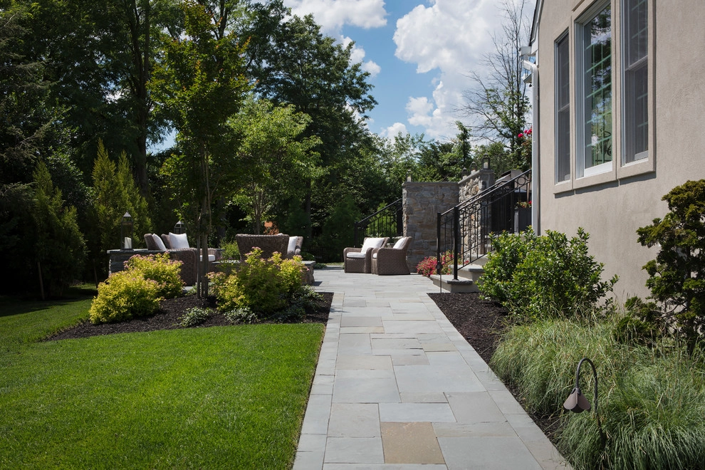 Luxe Backyard Living Space by Beechwood Landscape Architecture And Construction - Photo 13
