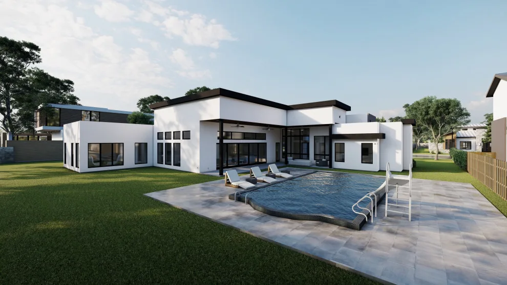Contemporary Residence by Distinctive Drafting And Design LLC - Photo 11