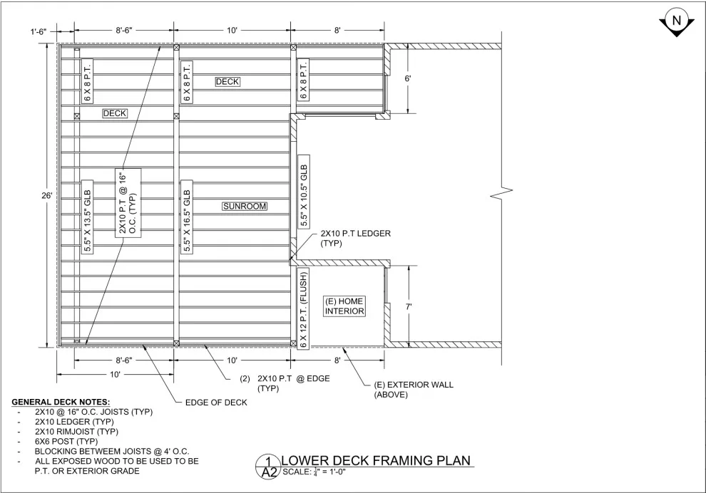 Tiered Deck Designs by Outdraft Home Design - Photo 3