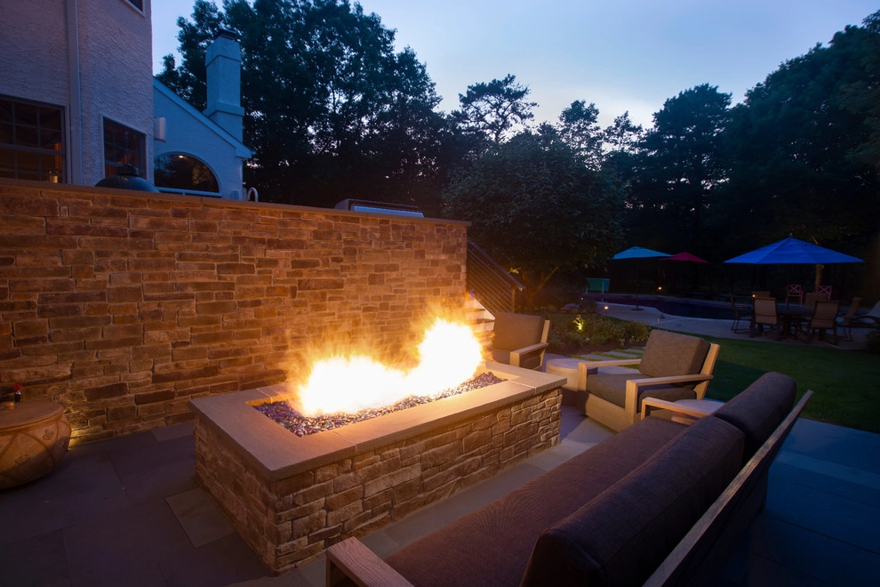 Rear Yard Deck and Patio Makeover by Beechwood Landscape Architecture And Construction - Photo 7
