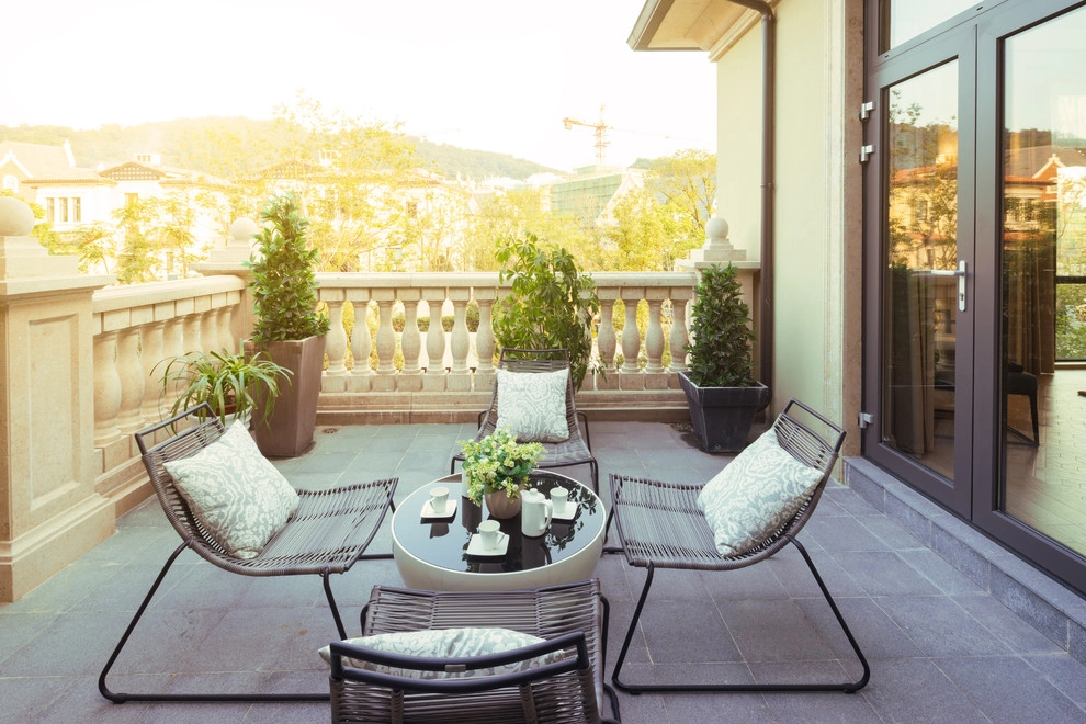 Terrace, Patio, Poolside and Outdoor Entertaining Spaces by The JCRD Group - Photo 3