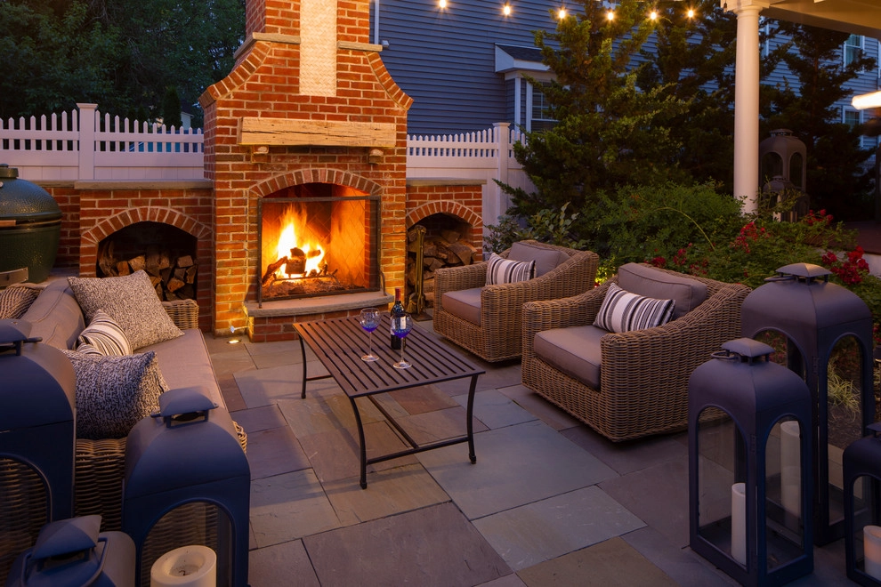 Rear Yard Entertainment Fun Space by Beechwood Landscape Architecture And Construction - Photo 6