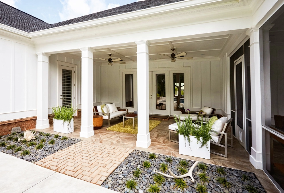 Terrace, Patio, Poolside and Outdoor Entertaining Spaces by The JCRD Group - Photo 8