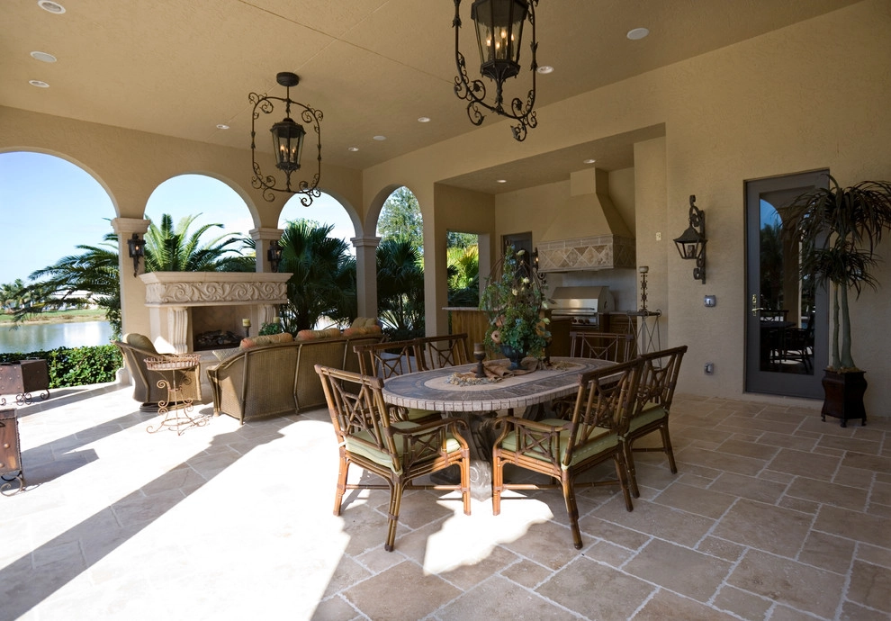 Terrace, Patio, Poolside and Outdoor Entertaining Spaces by The JCRD Group - Photo 4