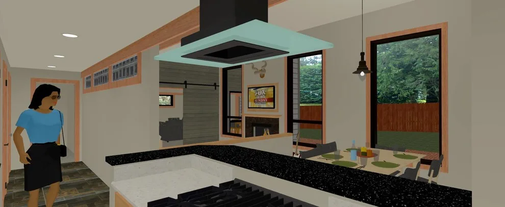 Northwest Postmodern Renovation Expansion by J.T. Design - Photo 9
