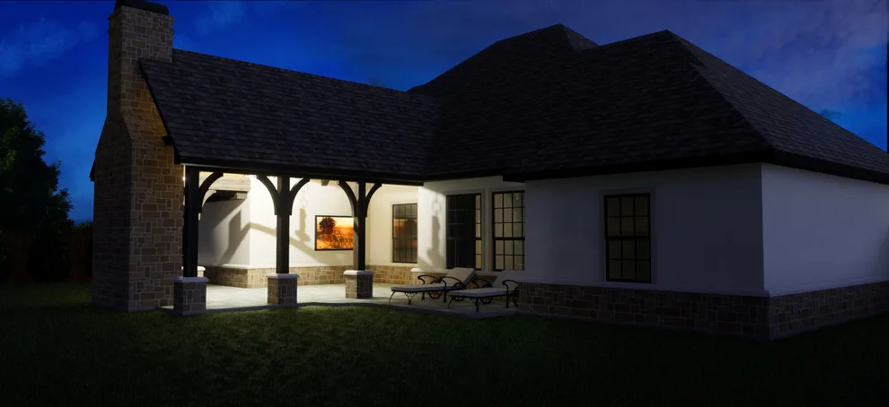 Al fresco living area by McDaniel ArtWorks - Photo 3