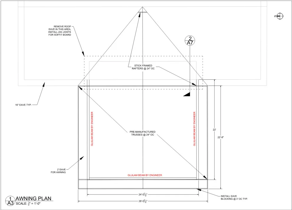 Patio Canopy Designs by Outdraft Home Design - Photo 2