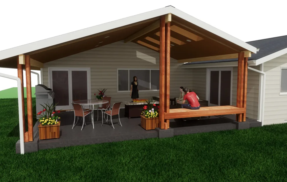 Backyard Specialist & Sheltered Patio by J.T. Design - Photo 12