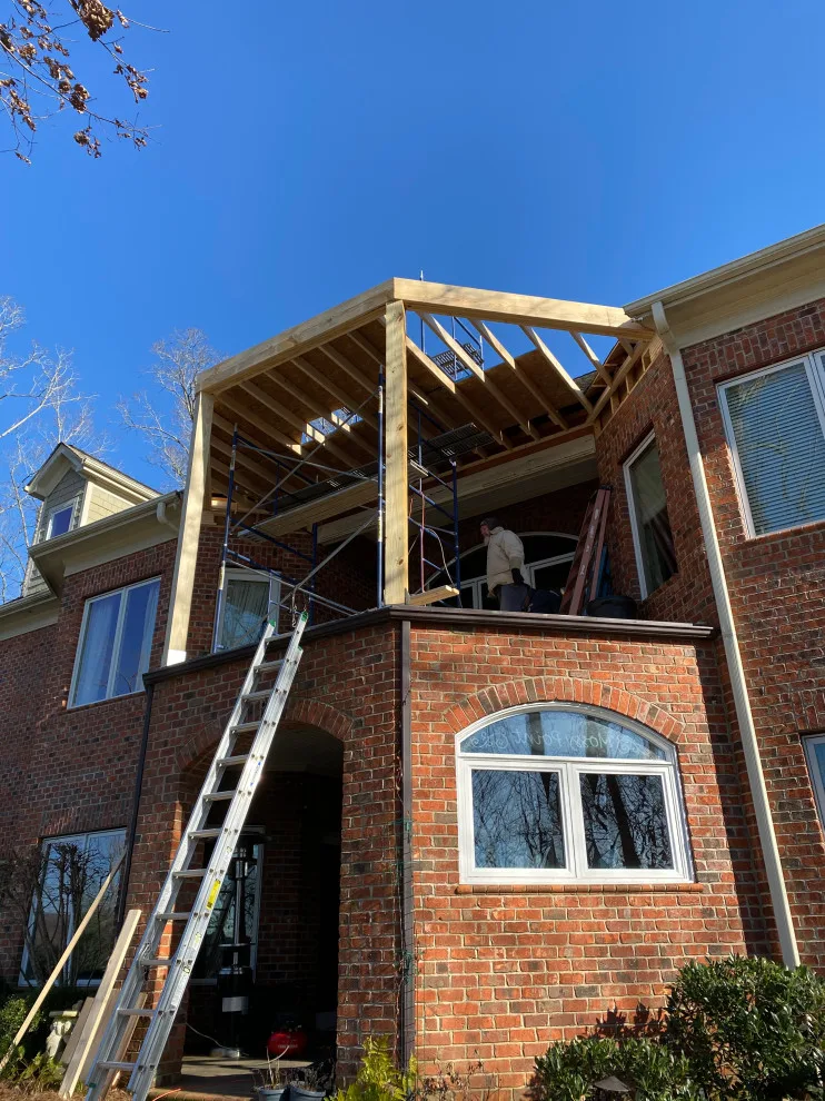 Roberts Porch Renovation by Rutherford Design Services - Photo 2