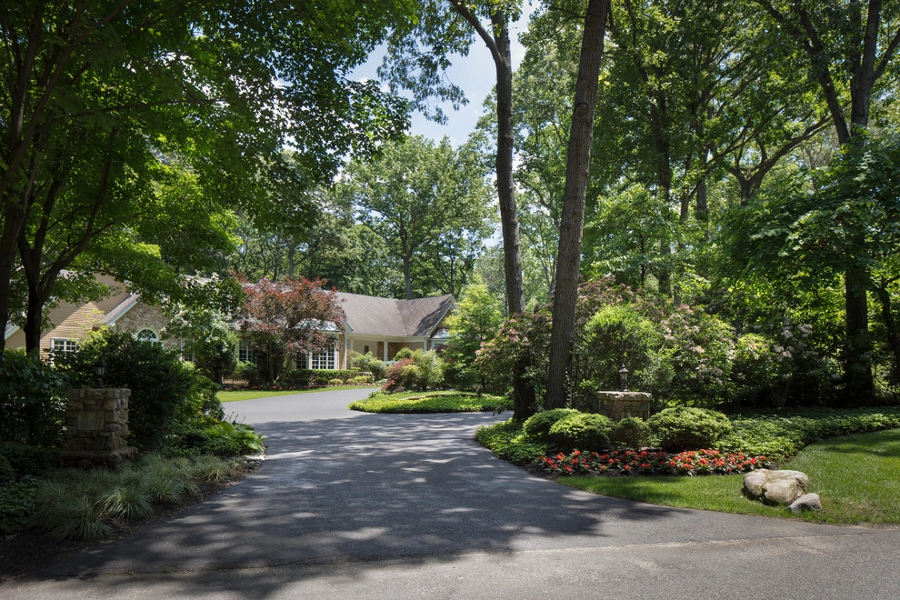 Cherry Hill Patio with Unique Fire Pit by Beechwood Landscape Architecture And Construction - Photo 3