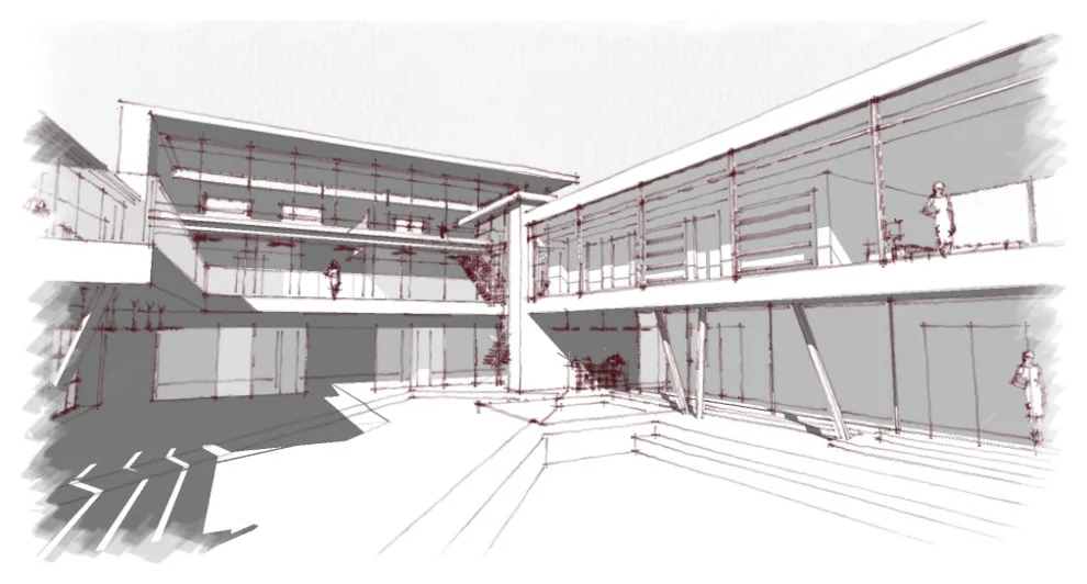 3D Renderings with Sketchup and Hand Drawing by Steven Johnson Architect PLLC - Photo 8