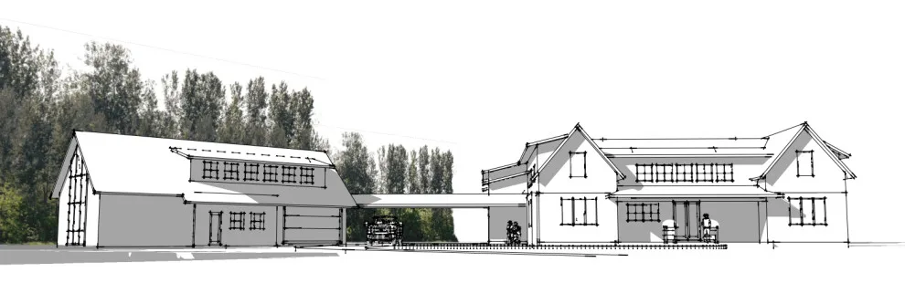 3D Renderings with Sketchup and Hand Drawing by Steven Johnson Architect PLLC - Photo 11