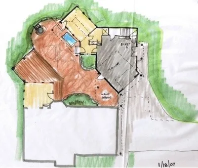 3D Renderings with Sketchup and Hand Drawing by Steven Johnson Architect PLLC - Photo 16