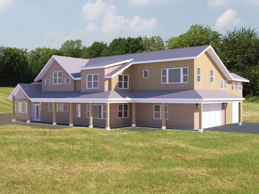 3D Renderings with Sketchup and Hand Drawing by Steven Johnson Architect PLLC - Photo 5