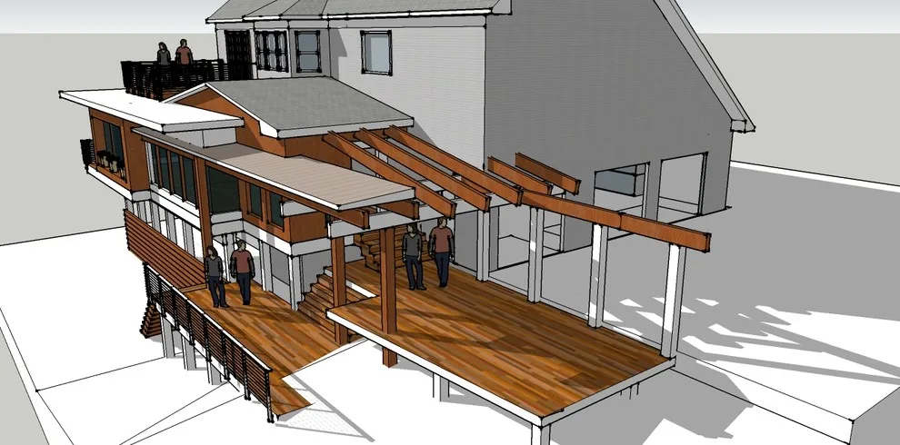 3D Renderings with Sketchup and Hand Drawing by Steven Johnson Architect PLLC - Photo 10