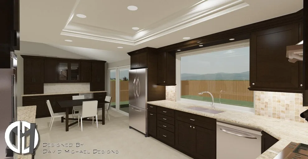 Compact Culinary Space Design Long Beach CA by David Michael Designs - Photo 5