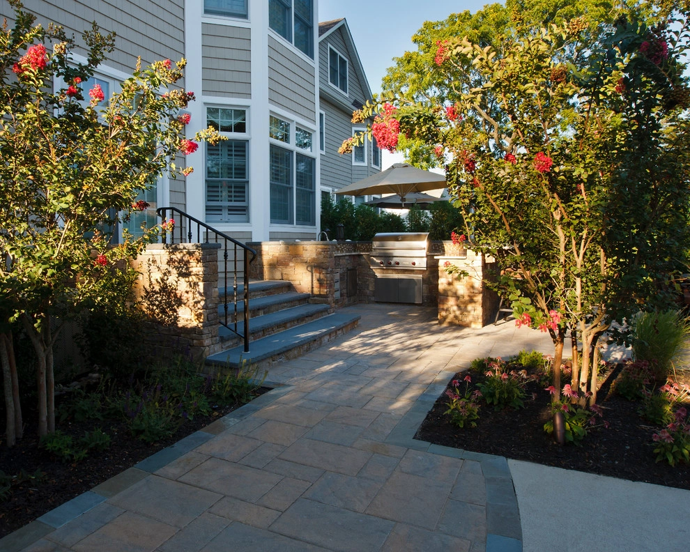 Spring Lake Outdoor Kitchen by Beechwood Landscape Architecture And Construction - Photo 2