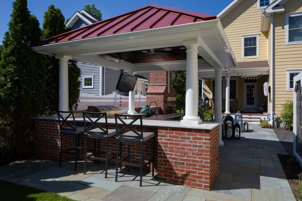Rear Yard Entertainment Fun Space by Beechwood Landscape Architecture And Construction - Photo 20