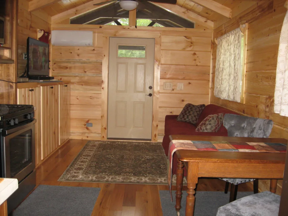 Small Gray Log Cabin by BNB Designs, LLC - Photo 8