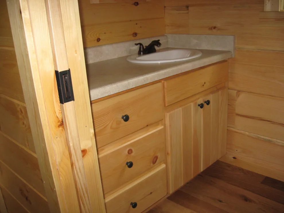 Small Gray Log Cabin by BNB Designs, LLC - Photo 5