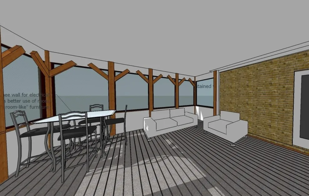 Cedar Screen Porch Expansion by Steven Johnson Architect PLLC - Photo 10