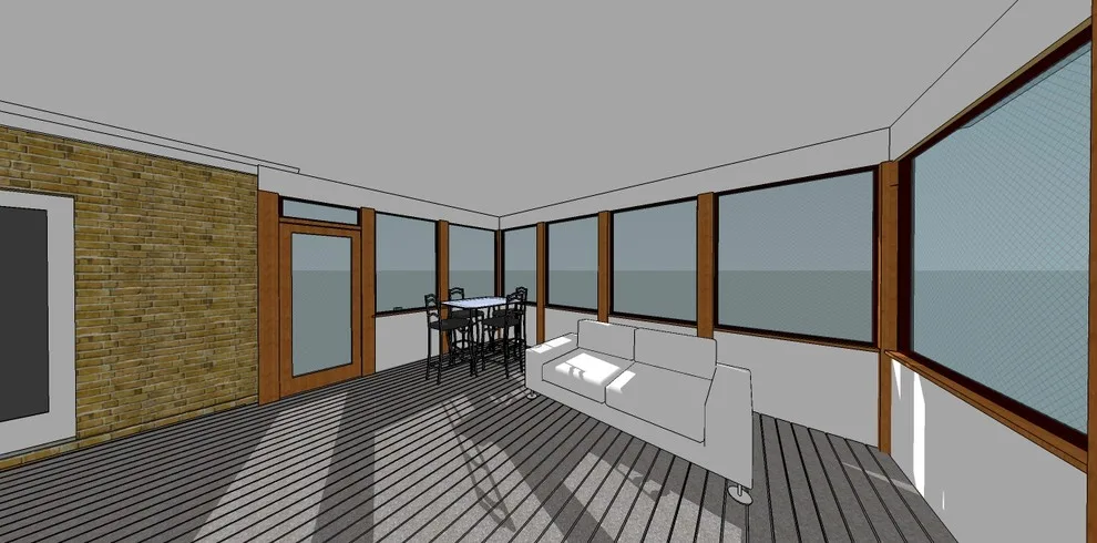 Cedar Screen Porch Expansion by Steven Johnson Architect PLLC - Photo 7