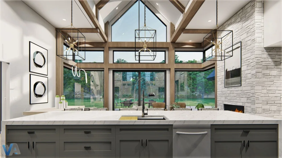 VirtuActive's 2023 Custom Home Award for Projects Under 6,000 sqft by VirtuActive - 3D Drafting & Design - Photo 2