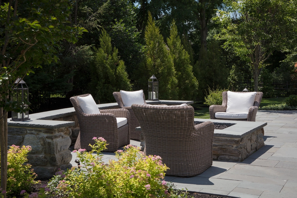 Luxe Backyard Living Space by Beechwood Landscape Architecture And Construction - Photo 7