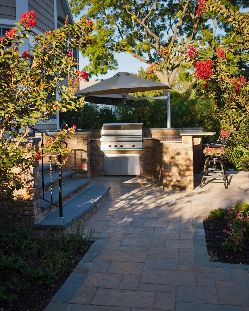 Spring Lake Outdoor Kitchen by Beechwood Landscape Architecture And Construction - Photo 4