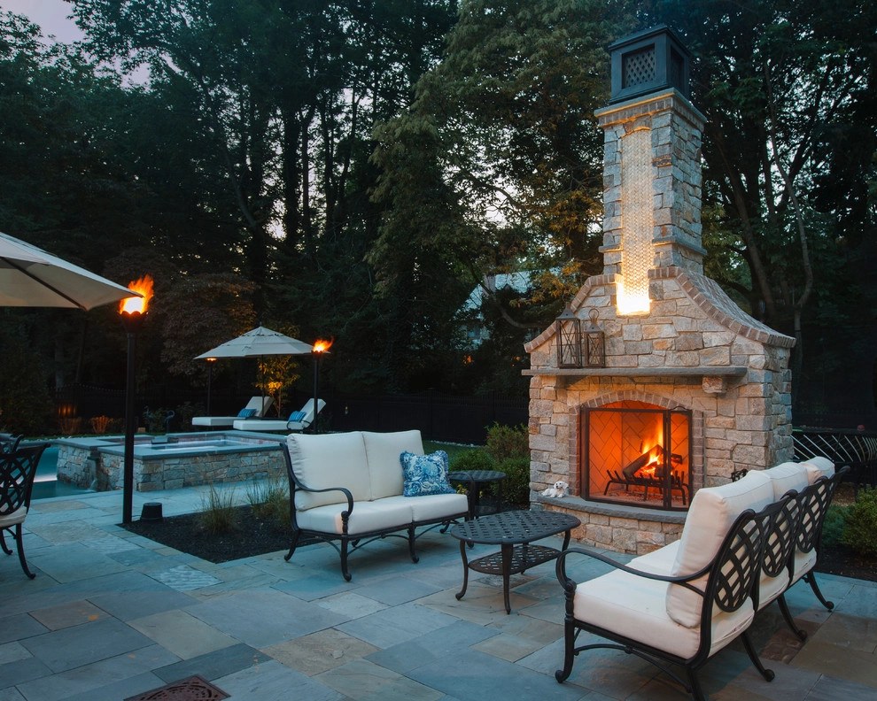 Outdoor Entertainment by Beechwood Landscape Architecture And Construction - Photo 8