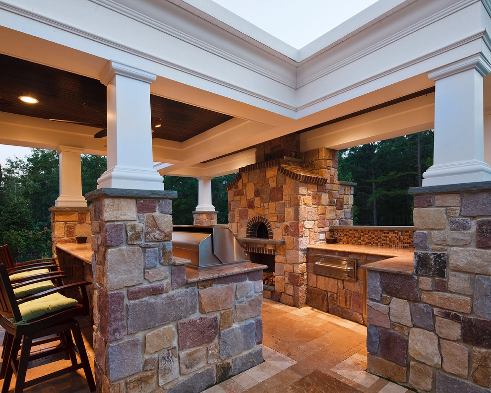 Outdoor Entertainment by Beechwood Landscape Architecture And Construction - Photo 14
