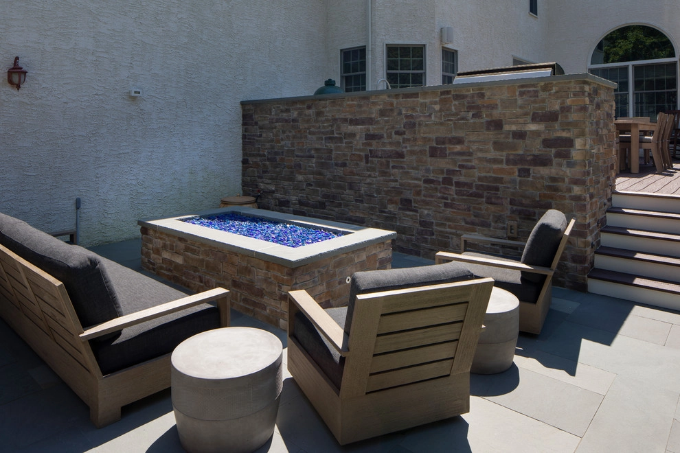 Rear Yard Deck and Patio Makeover by Beechwood Landscape Architecture And Construction - Photo 17