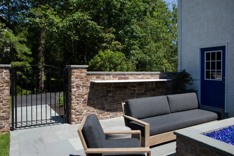 Rear Yard Deck and Patio Makeover by Beechwood Landscape Architecture And Construction - Photo 8