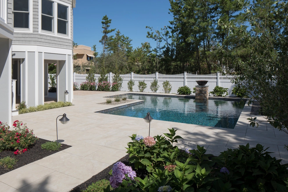 Contemporary Pool and Hardscape by Beechwood Landscape Architecture And Construction - Photo 20