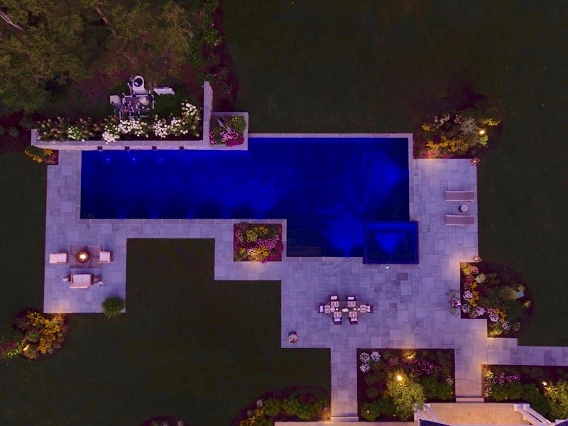 Luxury 75' Long Lap Pool Ridgewood NJ by Thomas Flint Landscape Design & Development - Photo 21
