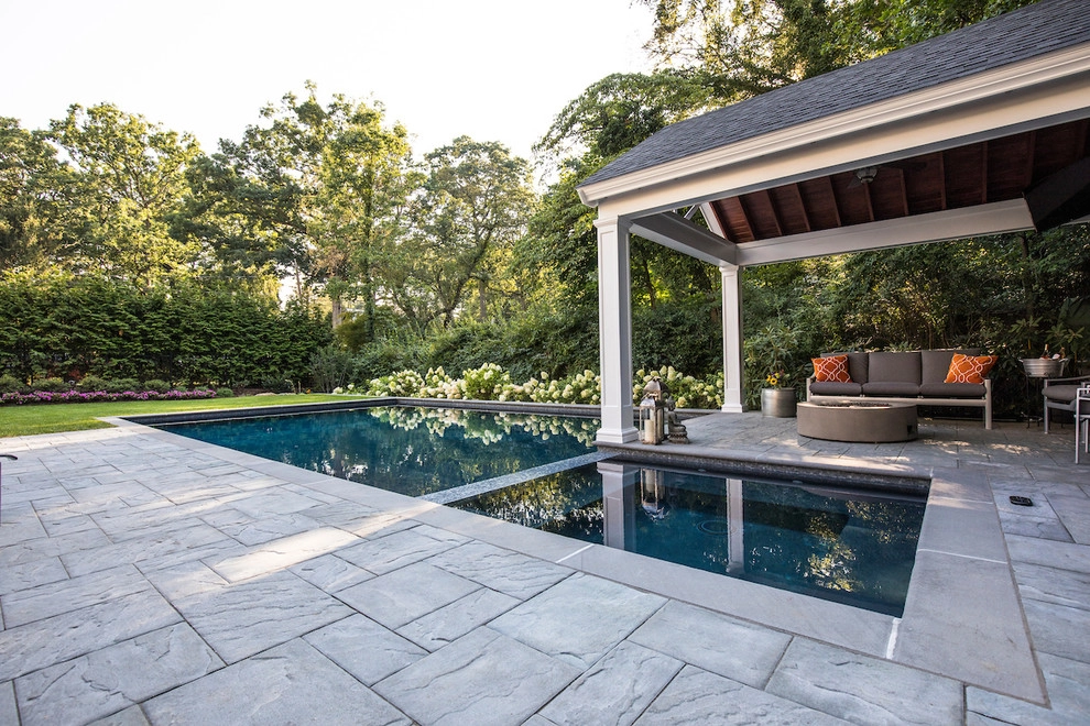 beautiful swimming pool blended seamlessly into the landscape by Thomas Flint Landscape Design & Development - Photo 2