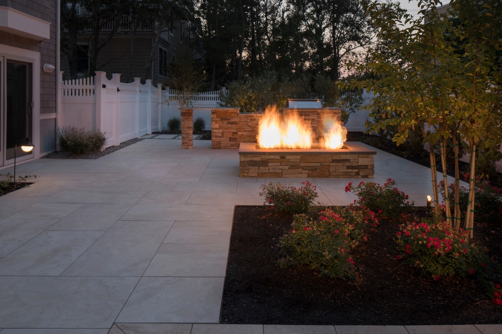 Contemporary Pool and Hardscape by Beechwood Landscape Architecture And Construction - Photo 14