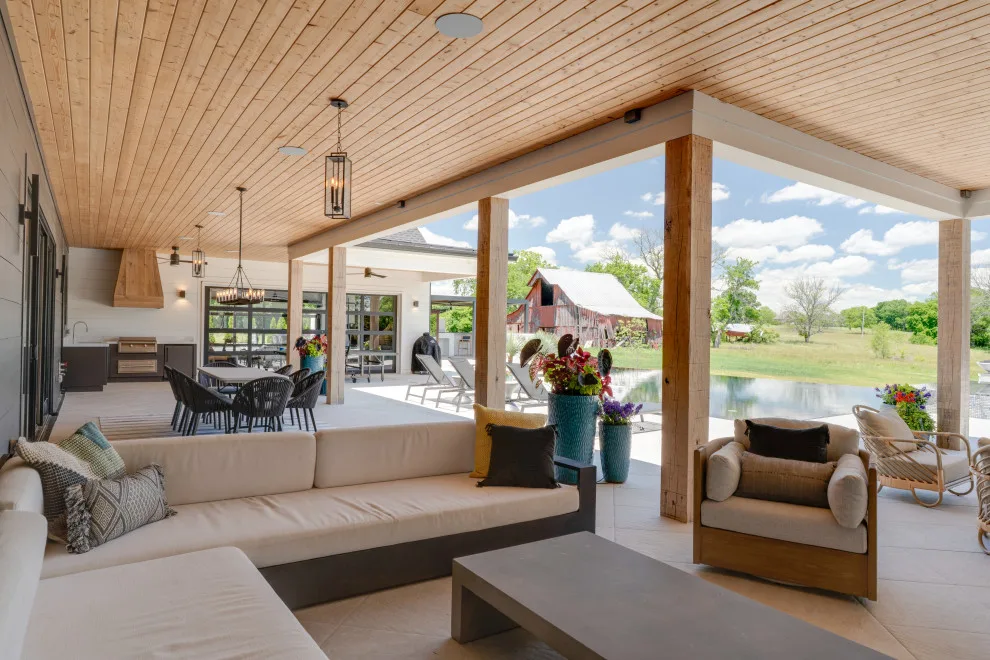 Modern Country Manor by Home Design Works - Photo 6