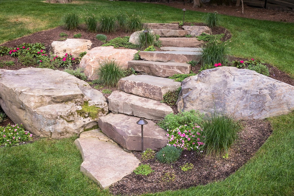 Backyard retreat in Morristown NJ by Thomas Flint Landscape Design & Development - Photo 6